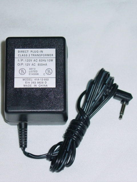 NEW 41A-12-850 AC Adapter 12VAC 850mA 41A12850